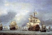 The Taking of the English Flagship the Royal Prince Willem Van de Velde The Younger